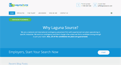 Desktop Screenshot of lagunasource.com