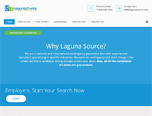 Tablet Screenshot of lagunasource.com
